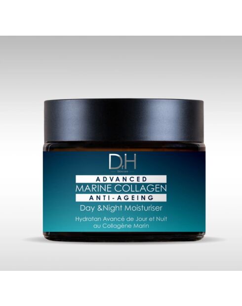 Crème hydratante jour et nuit au collagène marin - 60 ml