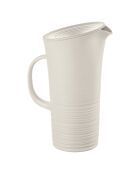 Carafe avec couvercle Tierra blanc laiteux - 26,9x18,7 cm