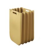 Boite multi-usages eco-packly jaune moutarde vif - 45x30 cm