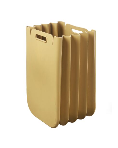 Boite multi-usages eco-packly jaune moutarde vif - 45x30 cm