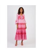 Robe en coton Caracas rose/nude