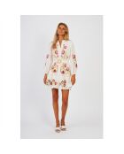 Robe en coton Charlene écrue