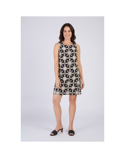 Robe en coton Carmen noire
