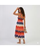 Robe en coton Petale rouge