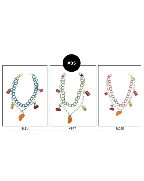 C3 #35 blauwe tasbedeltje