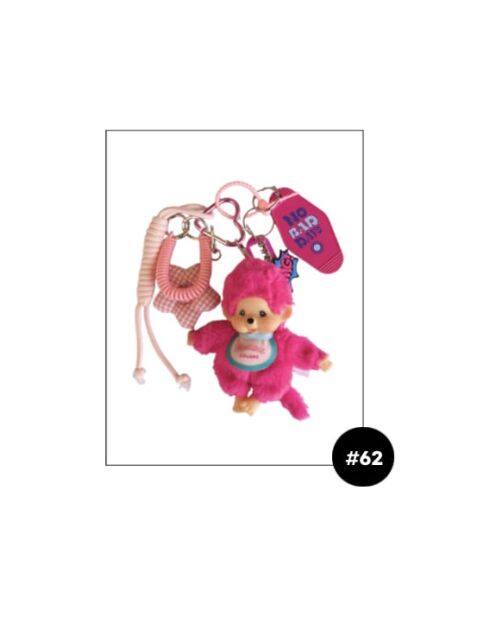 Colgante para bolso C3 #62, color lila