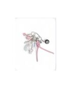 C2 #3 pinker Taschenanhänger