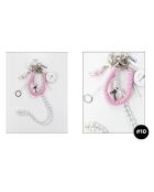 C1 #10 pinker Taschenanhänger