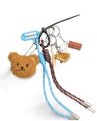 C2 #23 bruin/blauwe tasbedeltje