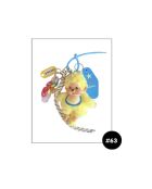 Colgante para bolso amarillo C3 #63