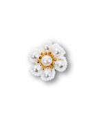 2 Clips bouton c4 #107 blancs