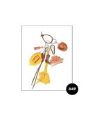 Colgante para bolso amarillo C3 #49