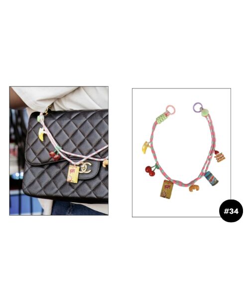 Bijou de sac c3 #34 multicolore