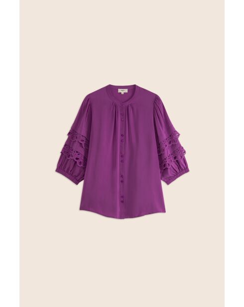 Blouse Lou violette