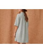 Laureen Opalinkleid aus 100% Leinen