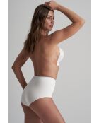 Elfenbeinfarbener U-förmiger nahtloser BH