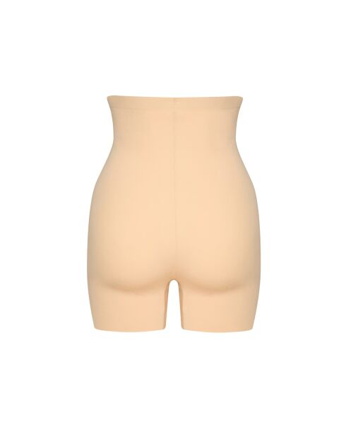 Short invisible taille haute beige