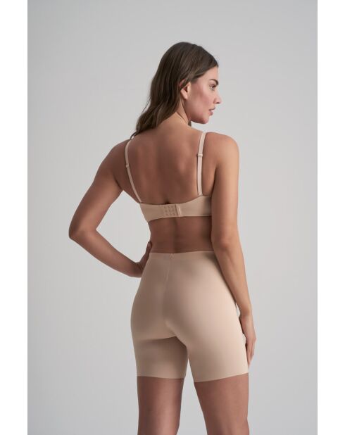 Short taille mi-haute Smooth Essentials beige