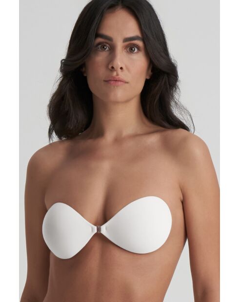 Soutien-gorge invisible ivoire