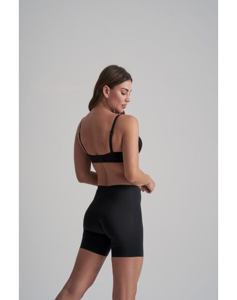 Short taille mi-haute Smooth Essentials noir