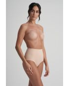 Almohadillas adhesivas de silicona con forma de conejo de color beige