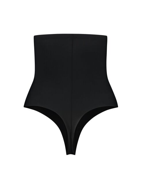 String sculptant taille haute noir