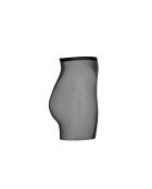 Pantalones cortos negros de tul con revestimiento