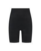 Pantaloncini modellanti neri a vita alta