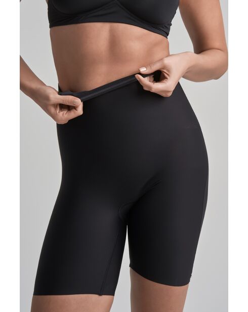 Short sculptant taille haute noir