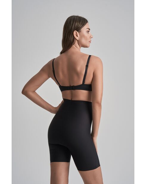 Short sculptant taille haute noir