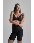 Pantaloncini modellanti neri a vita alta
