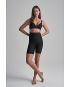 Pantaloncini modellanti neri a vita alta