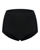 Confezione da 2 mutandine nere a vita media Smooth Essentials