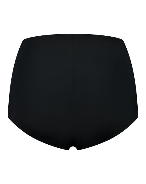Confezione da 2 mutandine nere a vita media Smooth Essentials