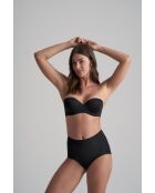 Confezione da 2 mutandine nere a vita media Smooth Essentials