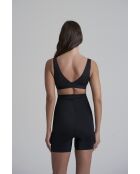 Pantaloncini invisibili neri a vita alta