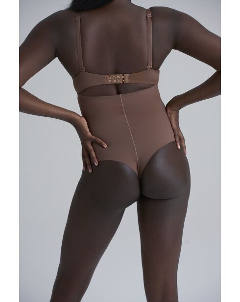 String sculptant taille haute cacao