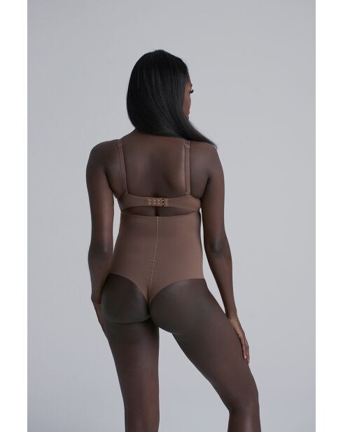 String sculptant taille haute cacao