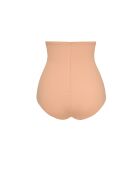 Bragas adelgazantes de cintura alta color miel