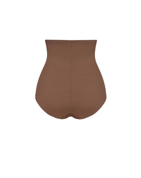 Nauwsluitend slipje met hoge taille in cacao