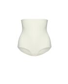 Ivoorkleurige afslankslip met hoge taille