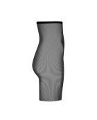 Pantaloncini in tulle con fodera nera a vita alta