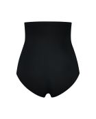 Schwarzer Slip von Smooth Essentials mit hoher Taille