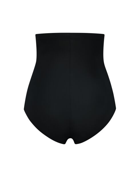 Schwarzer Slip von Smooth Essentials mit hoher Taille