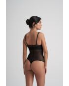Bodysuit WYOB en tulle gainant noir
