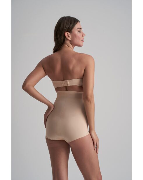 Braguita beige de cintura alta Smooth Essentials