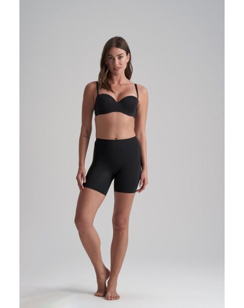 Short taille mi-haute Smooth Essentials noir