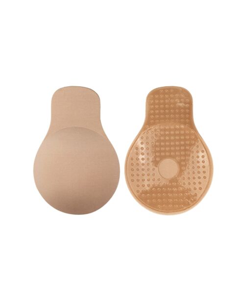 Rehausseur push-up en silicone mat beige
