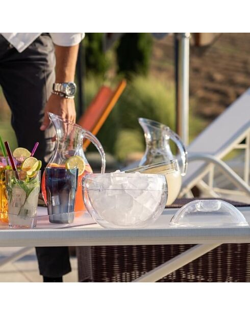 Transparante ijsemmer - 20x20 cm