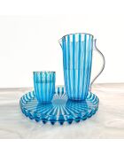 Pichoir avec couvercle Dolcevita (ISCC+) turquoise - 27x13 cm